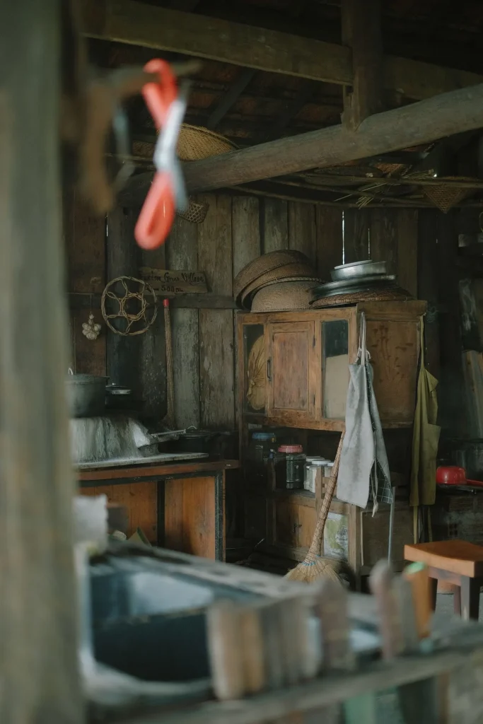 Cocina rústica de madera con encanto vintage Cocina rústica de madera con encanto vintage